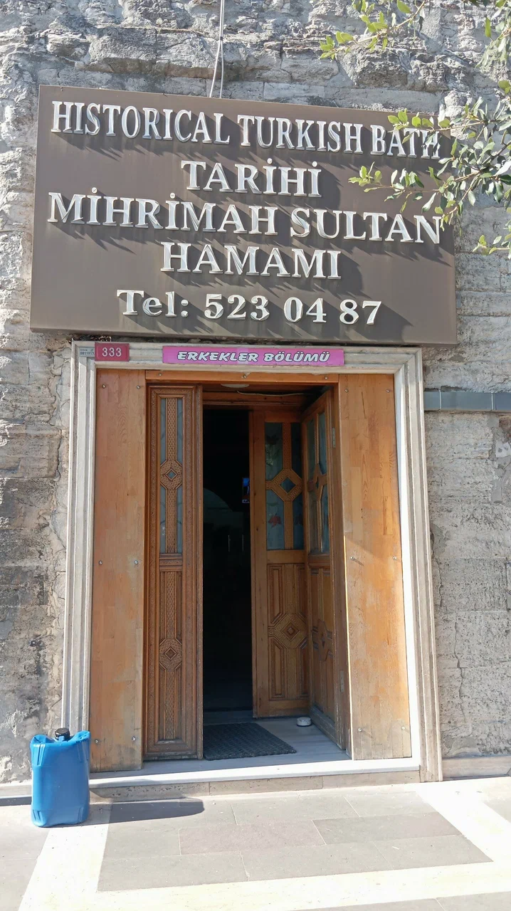 Tarihi Mihrimah Sultan Hamamı'nın içi